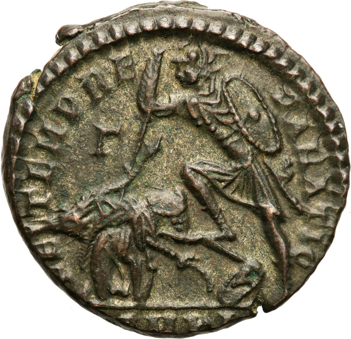 Cesarstwo Rzymskie. Konstancjusz II (324-361). Follis 351-354, Cyzicus